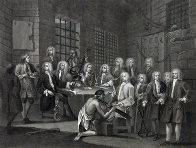 Medlemmer af Underhuset af William (after) Hogarth