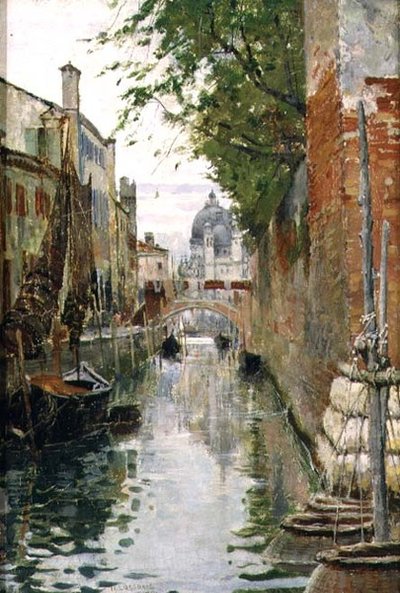 Santa Maria della Salute af William (after) Logsdail