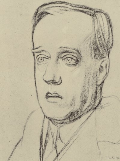 Gustav Holz (litho) af William (after) Rothenstein