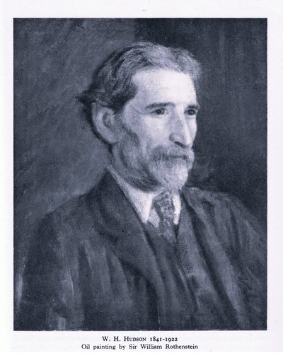 Portræt af W. H. Hudson (litho) af William (after) Rothenstein