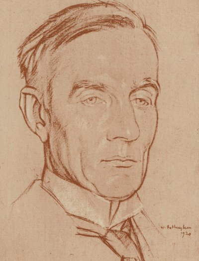 The Rt Hon H A L Fisher (litho) af William (after) Rothenstein