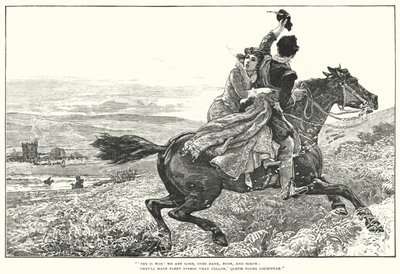 Lochinvar (gravering) af William (after) Small