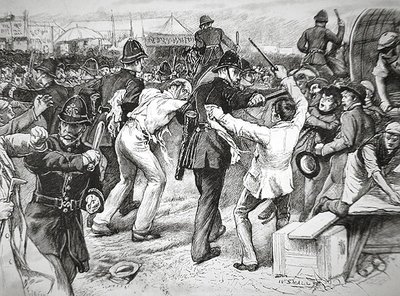 The Welsher, indgraveret af Meaulle, F.L. (1844-1901) (gravering) af William (after) Small