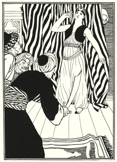Illustration til baron Munchausens eventyr (gravering) af William (after) Strang
