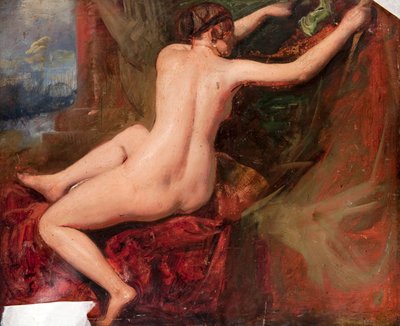 Nøgen kvinde af William (manner of) Etty