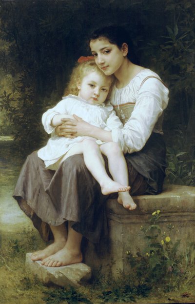 Storesøster af William Adolphe Bouguereau