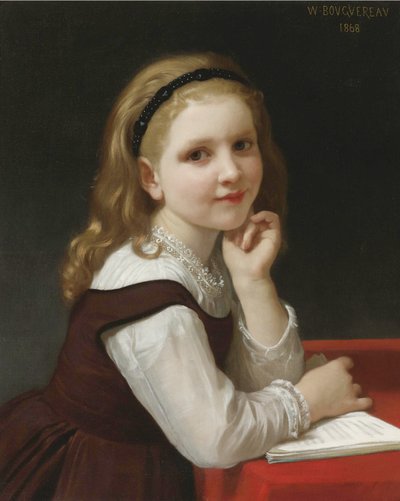 Distraktion af William Adolphe Bouguereau