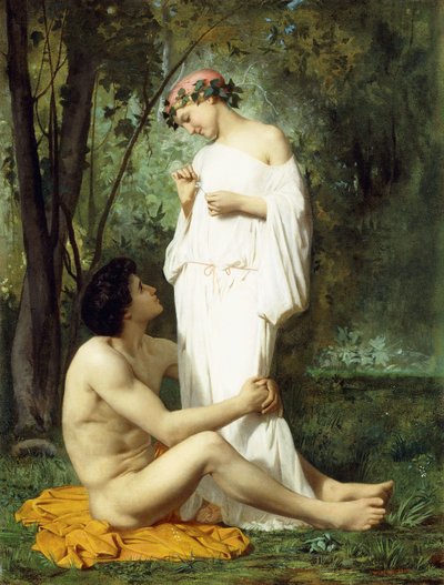 Idyll, 1851-52 af William Adolphe Bouguereau