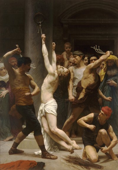 Kristi flagelation af William Adolphe Bouguereau