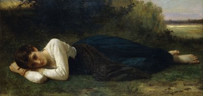 Resten, 1880 af William-Adolphe Bouguereau