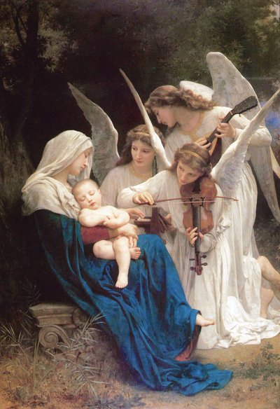 Englenes jomfru af William Adolphe Bouguereau