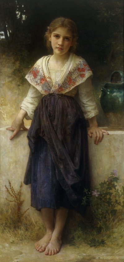 Et øjebliks hvile, 1900 af William-Adolphe Bouguereau