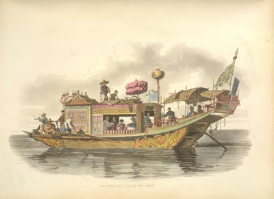 En mandarins rejsebåd af William Alexander