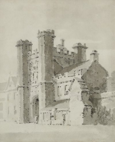 Bishops Palace, Wells Cathedral af William Alexander