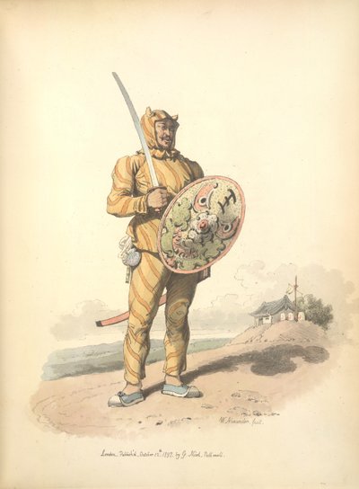 kinesisk infanteri af William Alexander