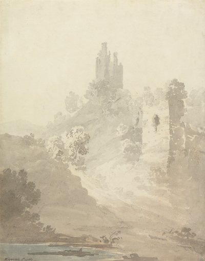 Wigmore Castle, Herefordshire af William Alexander