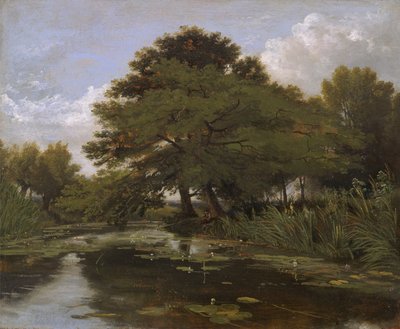På Isis, Waterperry, Oxfordshire af William Alfred Delamotte