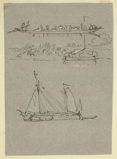 Flodscener af William Alfred Delamotte