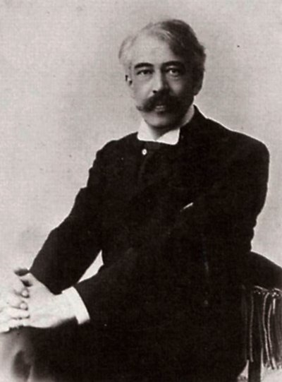 Konstantin Stanislavsky, russisk skuespiller og teaterinstruktør, c1890-c1900. af William Andreevich Carrick