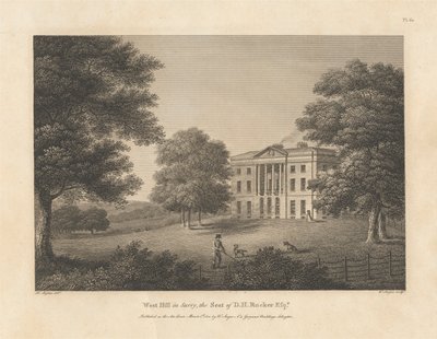 West Hill i Surrey, sæde for D. H. Rucker Esqr. af William Angus