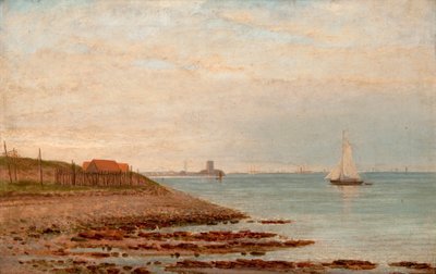 Broughty Castle fra Stannergate af William Barclay