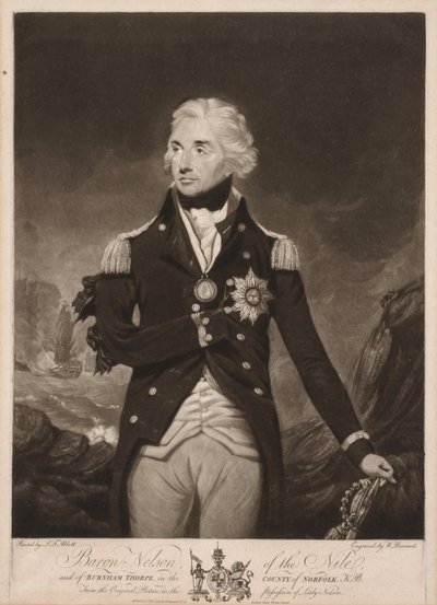 Horatio Nelson af William Barnard