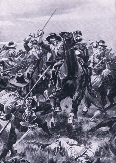 Slaget ved Aughrim af William Barnes Wollen