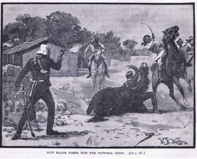 Hvordan Major Tombs vandt Victoria Cross 1857 AD af William Barnes Wollen