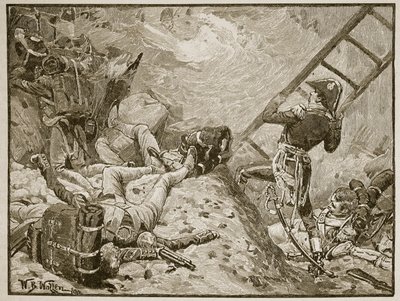Marshal Lannes i Ratisbon, illustration fra 