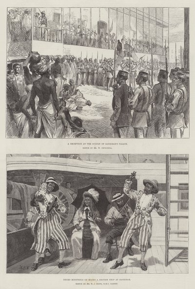 Skitser af Zanzibar af William Barnes Wollen
