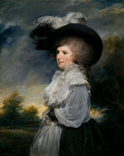 Portræt af Mary Constance af William Beechey