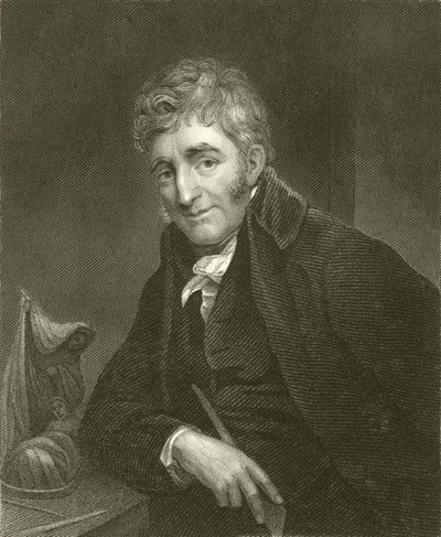 Portræt af Nollekens af William Beechey