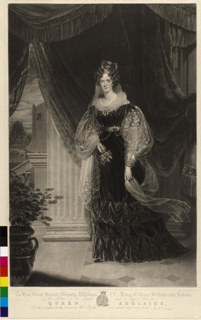 Prinsesse af Sachsen-Meiningen Adelaide af William Beechey