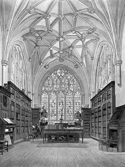 Winchester Colleges bibliotek af William Bennett