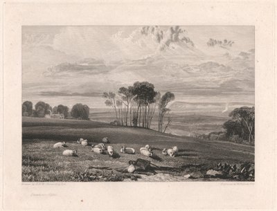 Crowhurst, Sussex af William Bernard Cooke