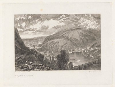 East & West Looe, Cornwall af William Bernard Cooke