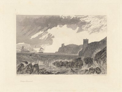 Fowey, Cornwall af William Bernard Cooke