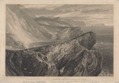 Lulworth Cove, Dorset af William Bernard Cooke