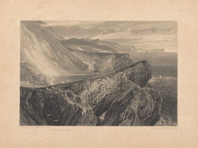Lulworth Cove, Dorset af William Bernard Cooke