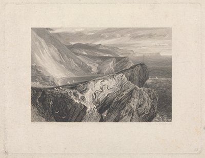 Lulworth Cove, Dorset af William Bernard Cooke