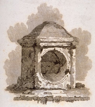 The London Stone, Cannon Street, City of London, 1806 af William Bernard Cooke