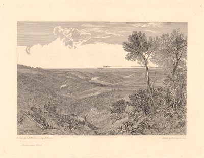 The Vale of Ashburnham af William Bernard Cooke