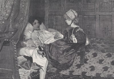 Always Welcome, fra Illustrated London News, 19. maj 1888. af William Biscombe Gardner