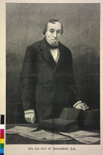 Benjamin Disraeli af William Biscombe Gardner