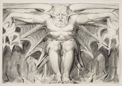 En ødelæggende guddom af William Blake