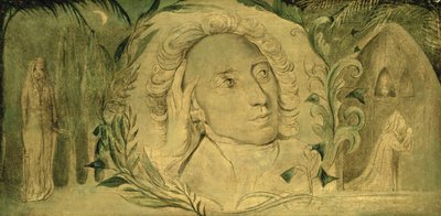 Alexander Pope, ca. 1800-03 (tempera på lærred) af William Blake