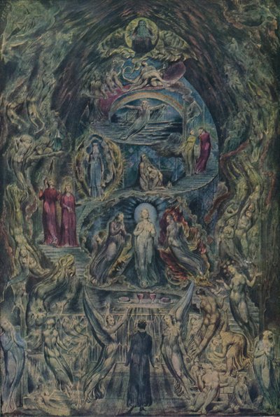 En allegori, c1820-1825, 1922. af William Blake