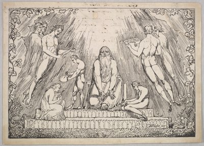 Enoch, 1806-7. af William Blake