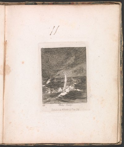 For børn. Paradisets porte, plade 12, Hjælp! Hjælp! af William Blake