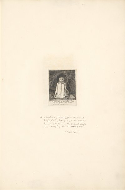 For kønnene- Paradisets porte, plade 18, har jeg sagt til ormen. . . . af William Blake